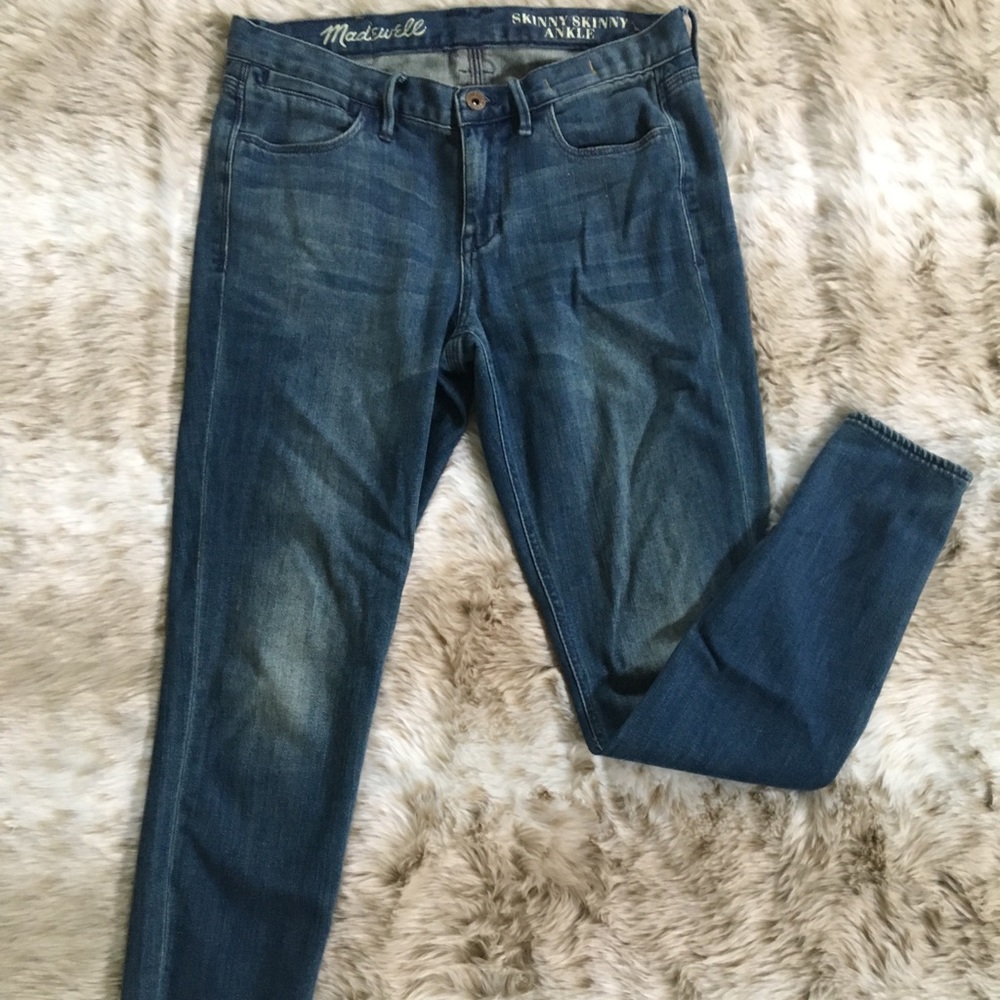 MADEWELL Skinny Skinny Ankle Cut Jean